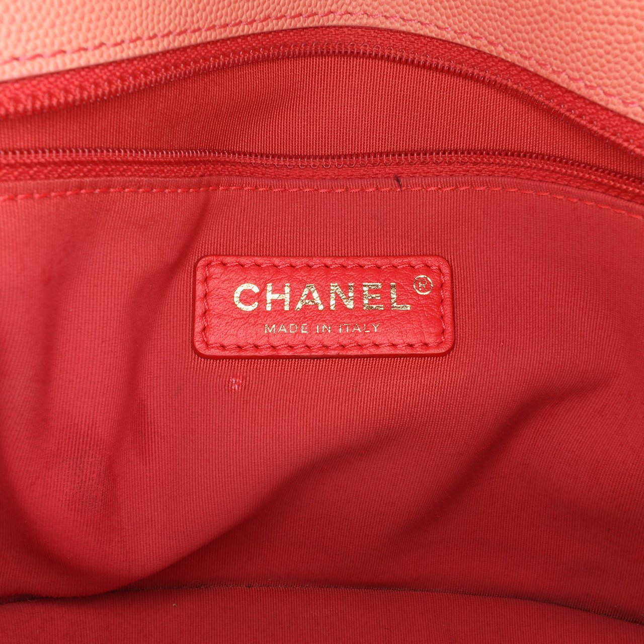 Chanel Medium Quilted Caviar Sunset On The Sea Flap Roze