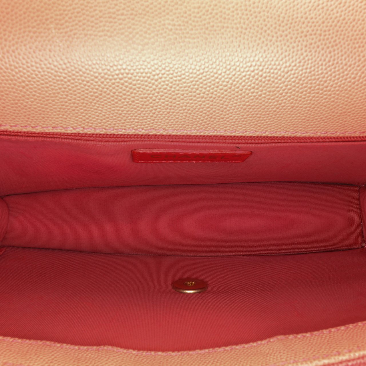 Chanel Medium Quilted Caviar Sunset On The Sea Flap Roze