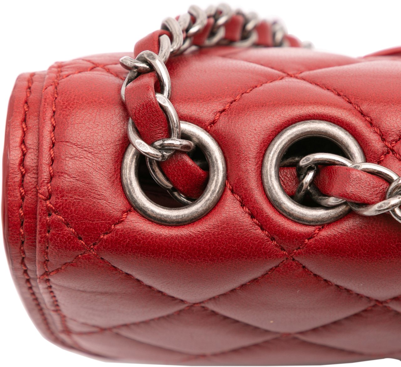 Chanel Medium Quilted Lambskin Citizen Flap Rood