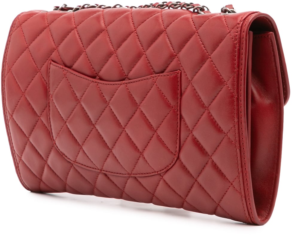 Chanel Medium Quilted Lambskin Citizen Flap Rood