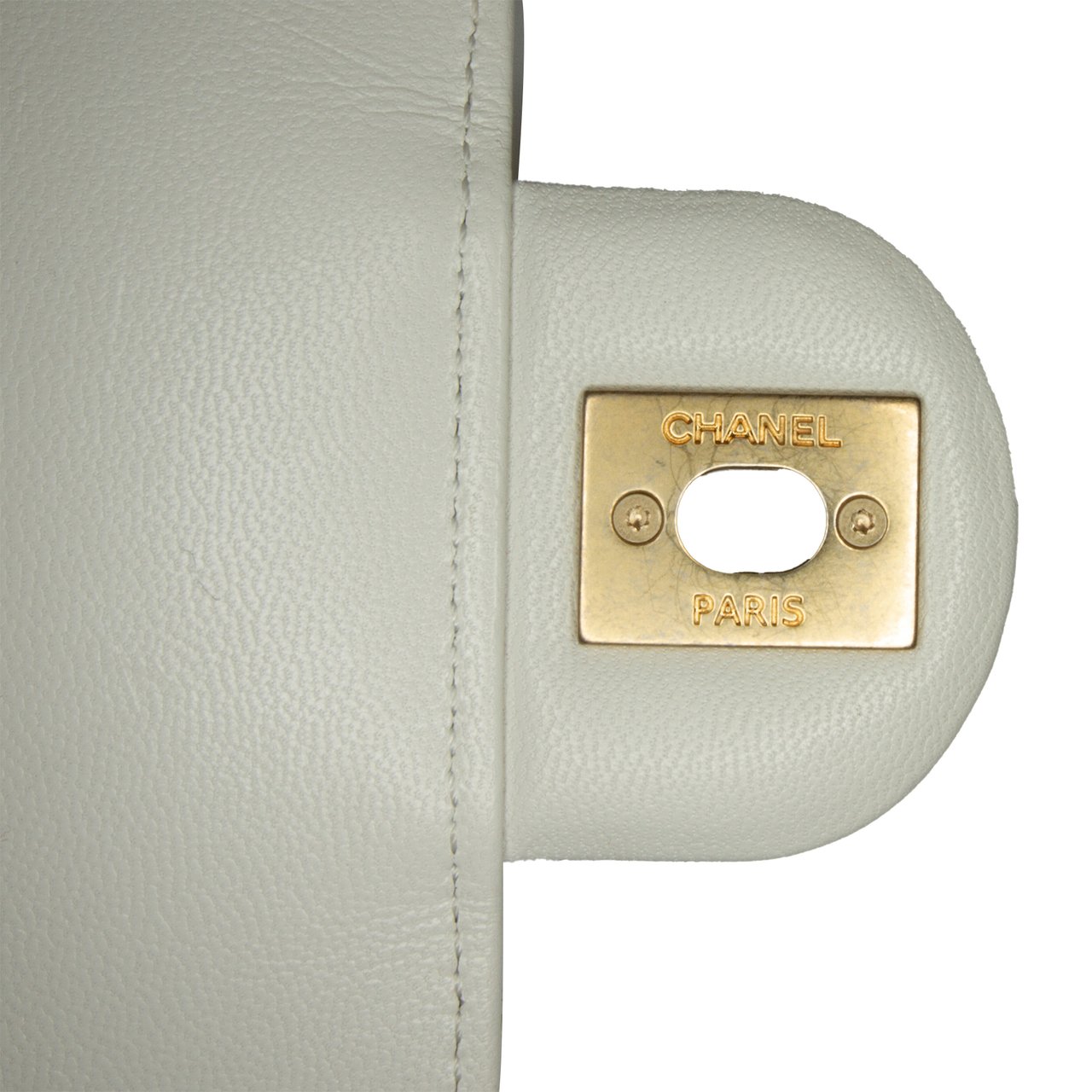 Chanel Small Lambskin Chic Pearls Flap Wit