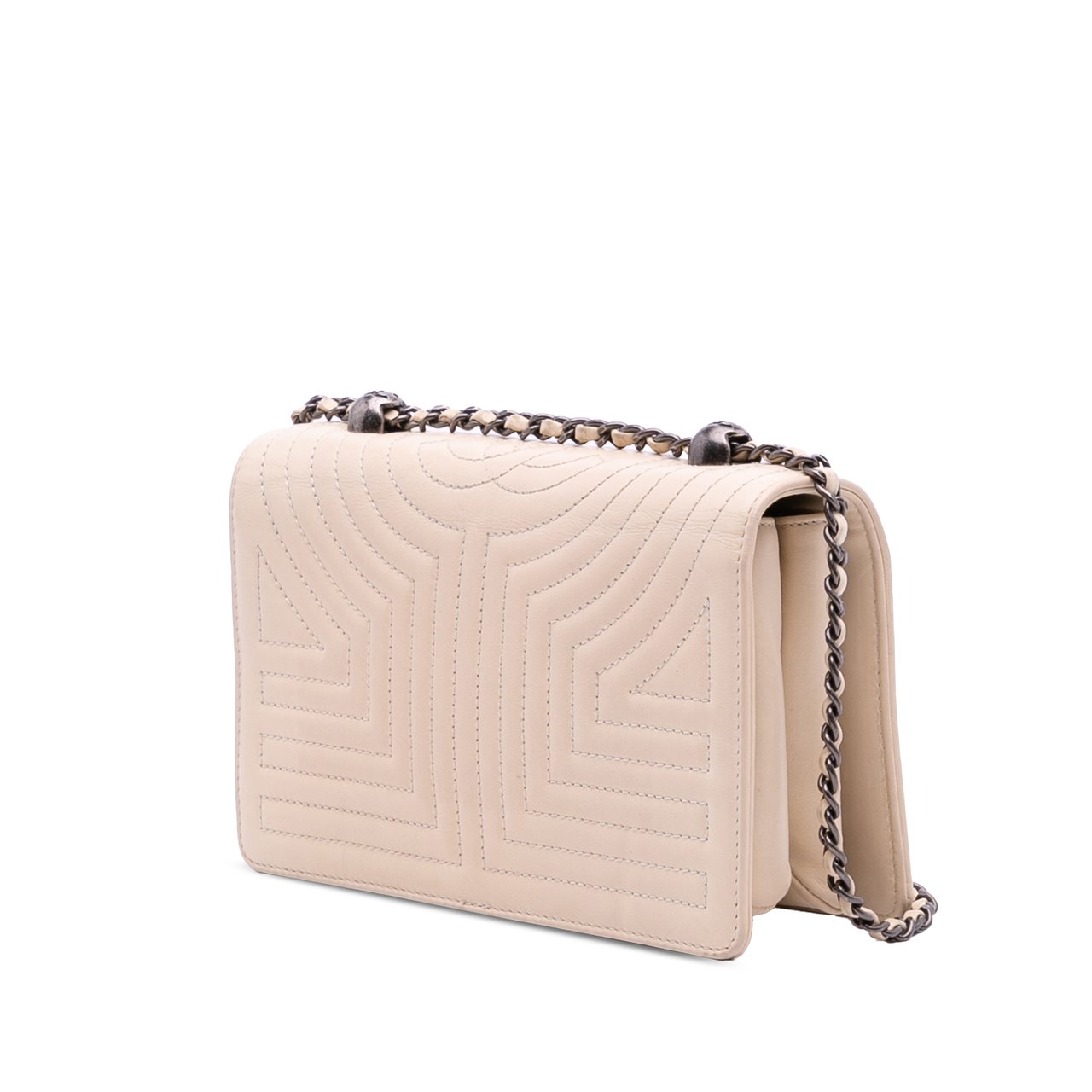 Chanel Small Quilted Calfskin Korean Garden Flap Bruin