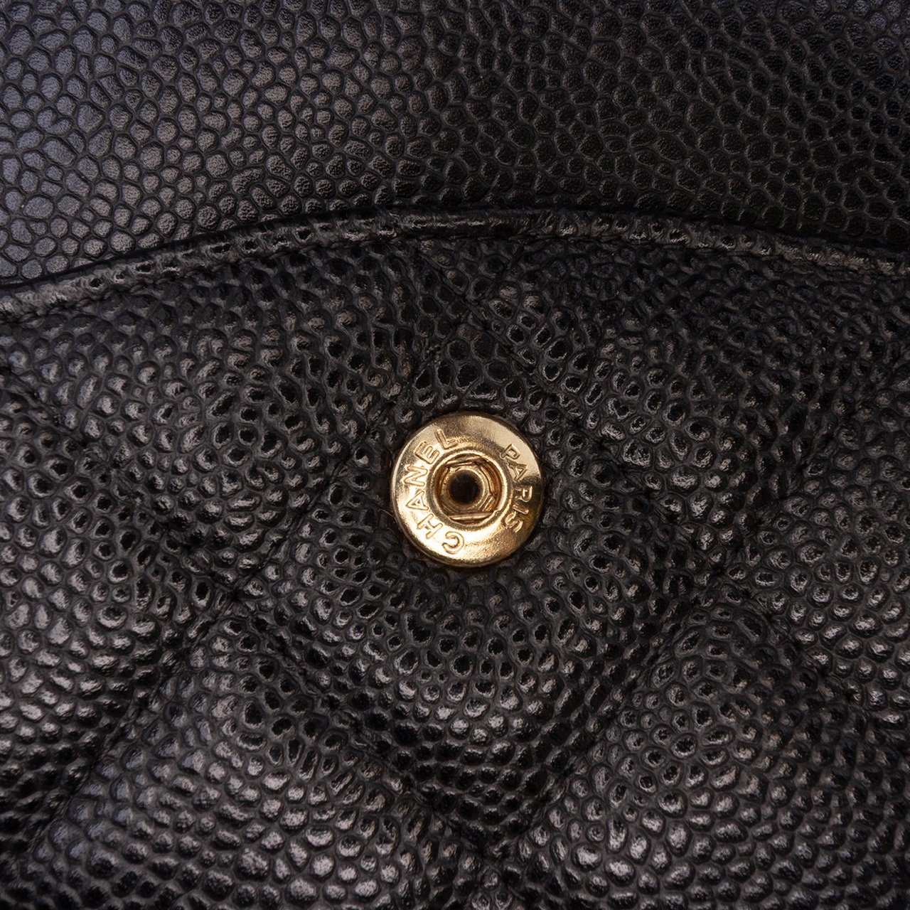 Chanel Jumbo Classic Caviar Double Flap Zwart