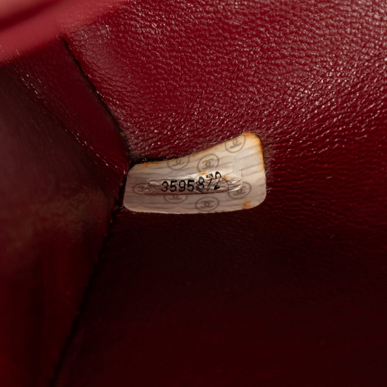 Chanel CC Quilted Lambskin Handbag Zwart