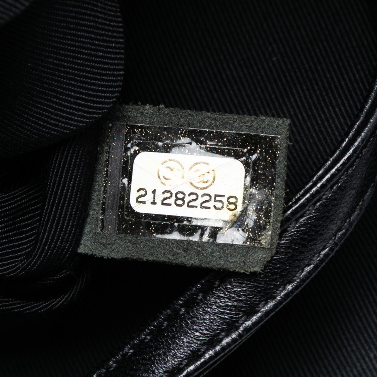 Chanel Quilted Wool and Lambskin Girl Bag Grijs