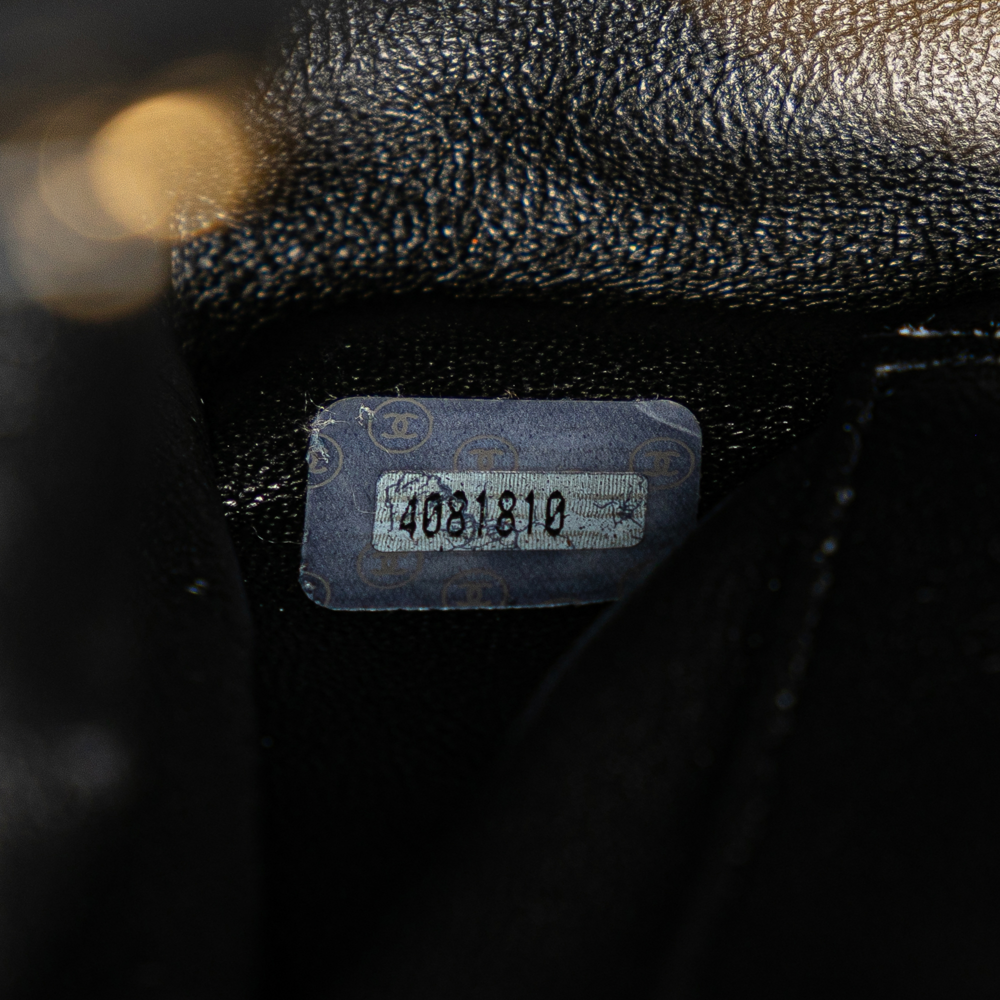 Chanel Quilted Lambskin Frame Chain Crossbody Zwart