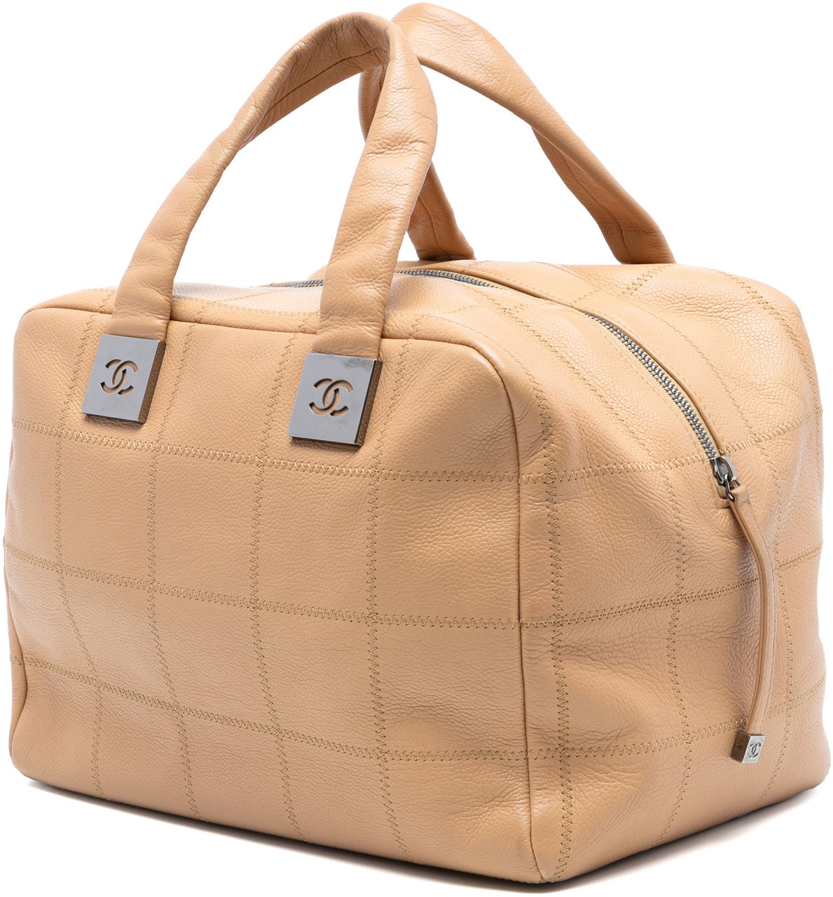 Chanel CC Choco Bar Caviar Stitched Boston Bruin