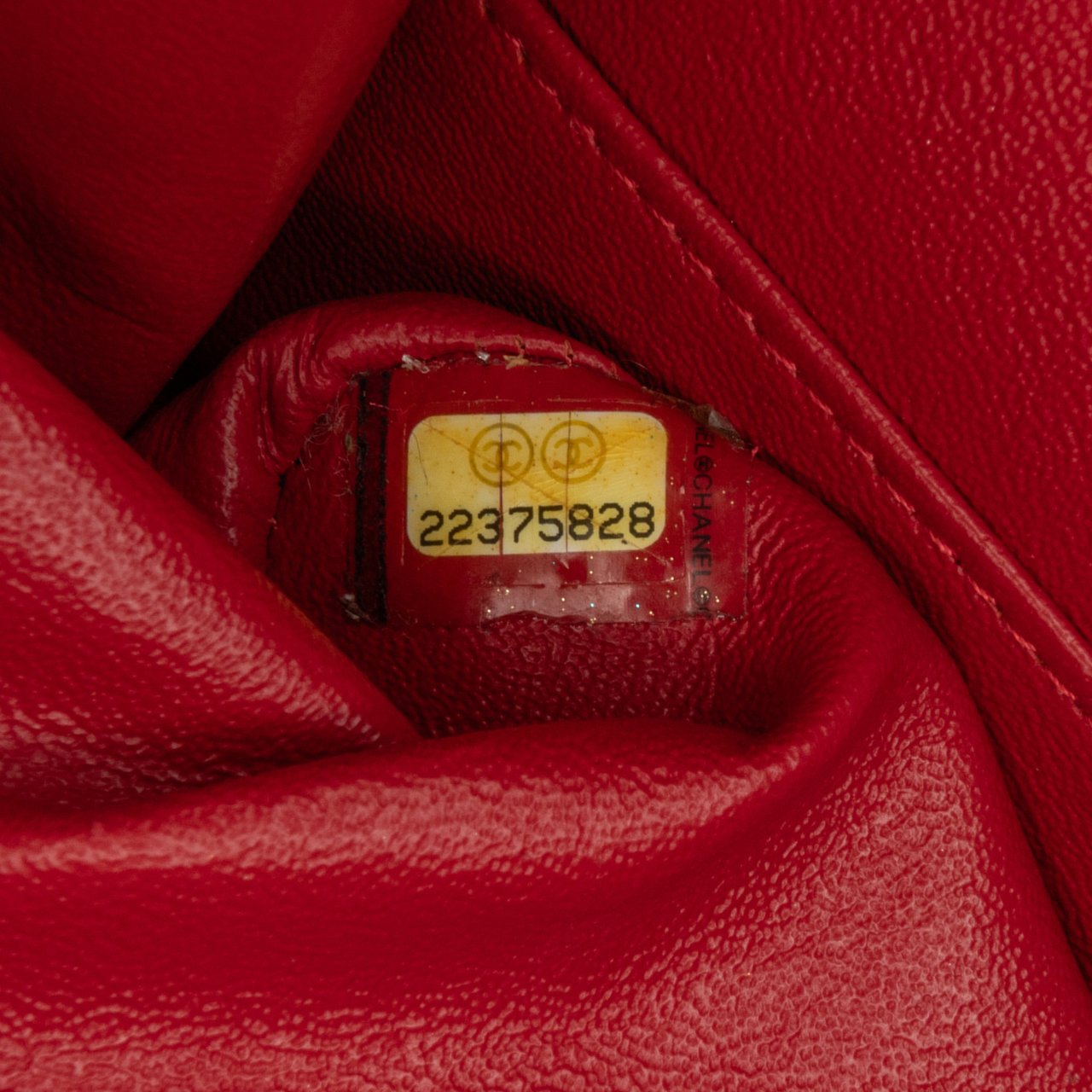Chanel Medium Suede Re-issue 2.55 Double Flap Rood