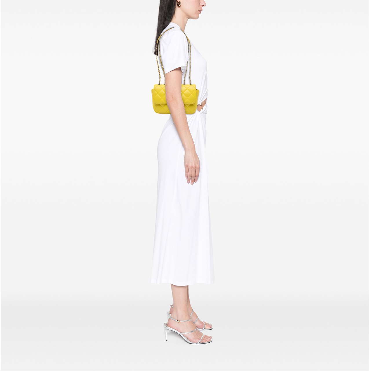 Chanel Paris Seoul Small Rubber Coco Rain Flap Geel