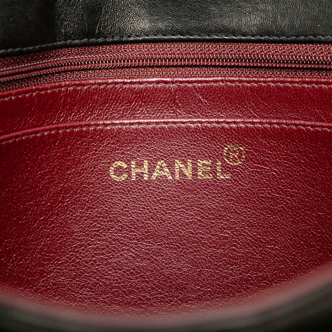 Chanel CC Patent Snake Chain Flap Zwart