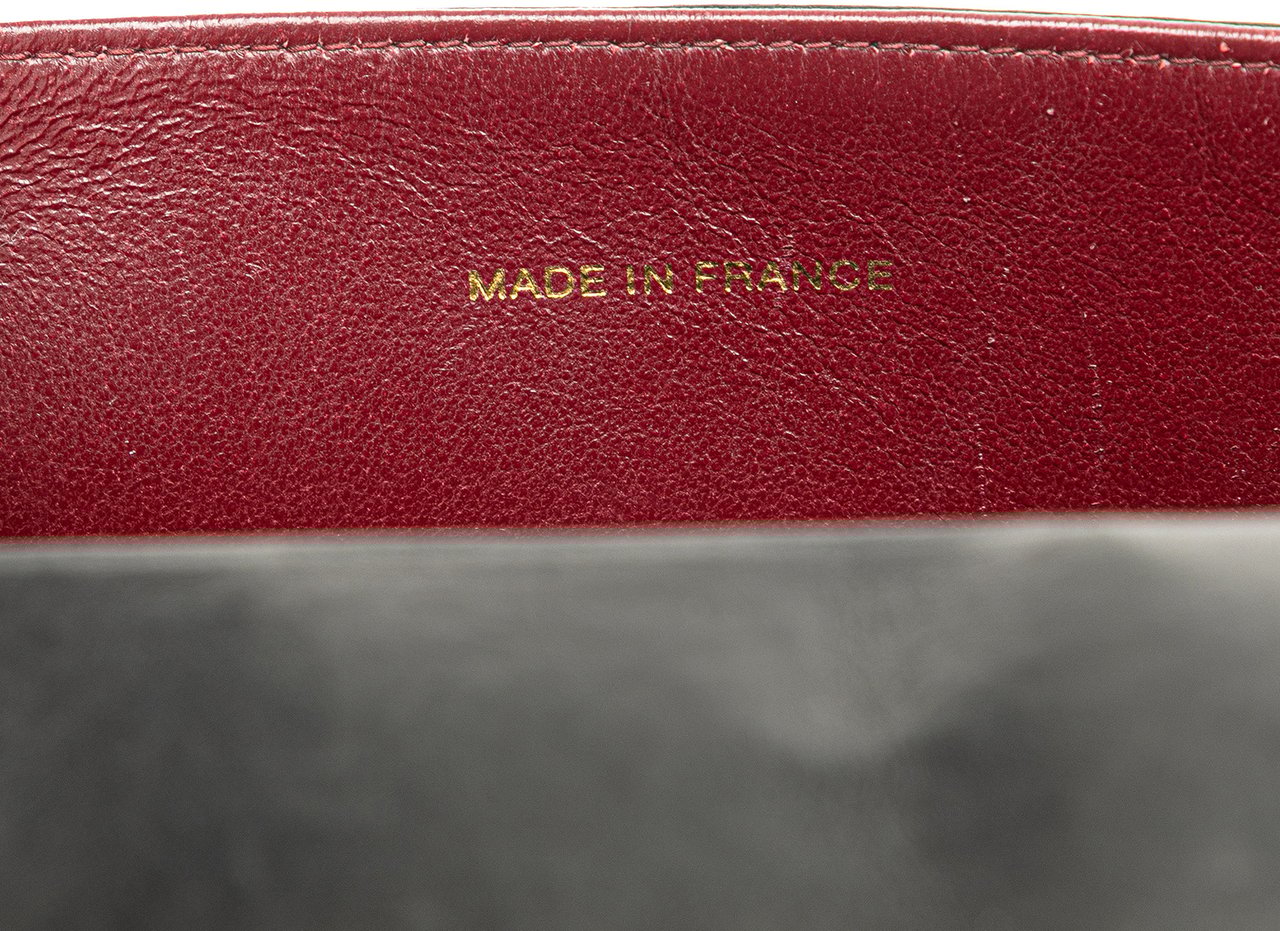 Chanel CC Patent Snake Chain Flap Zwart