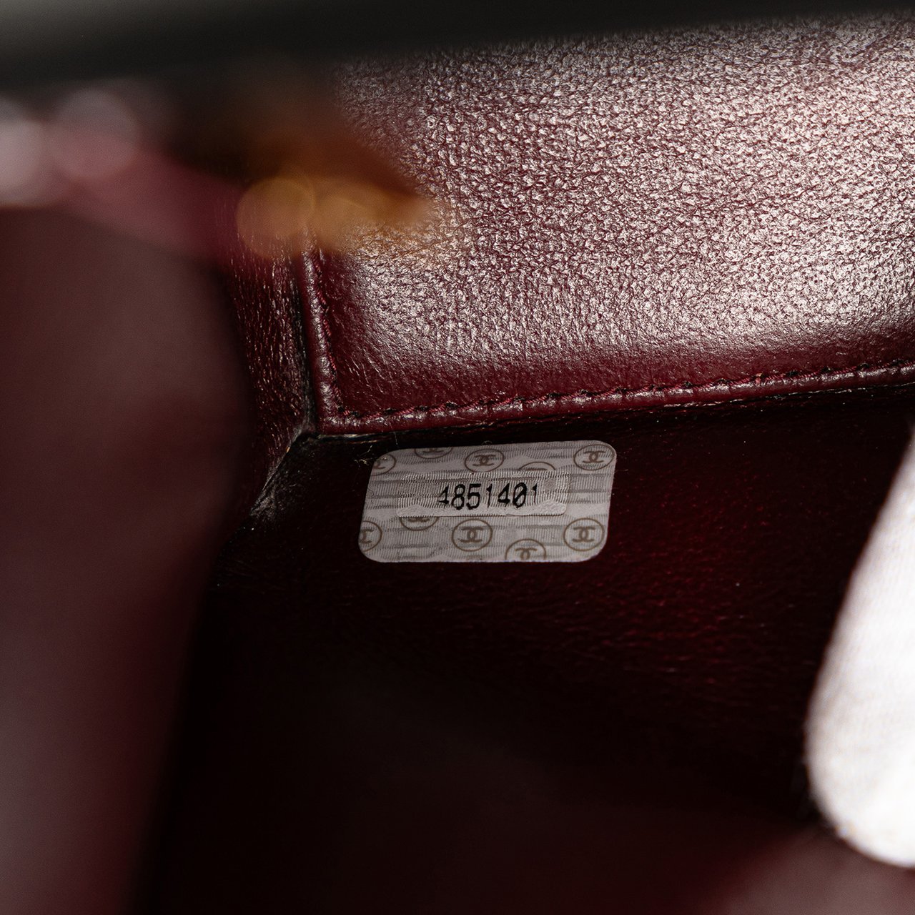 Chanel CC Patent Snake Chain Flap Zwart