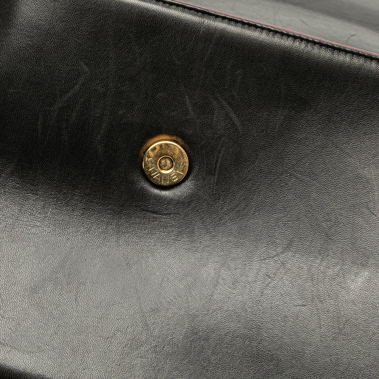 Chanel CC Patent Snake Chain Flap Zwart