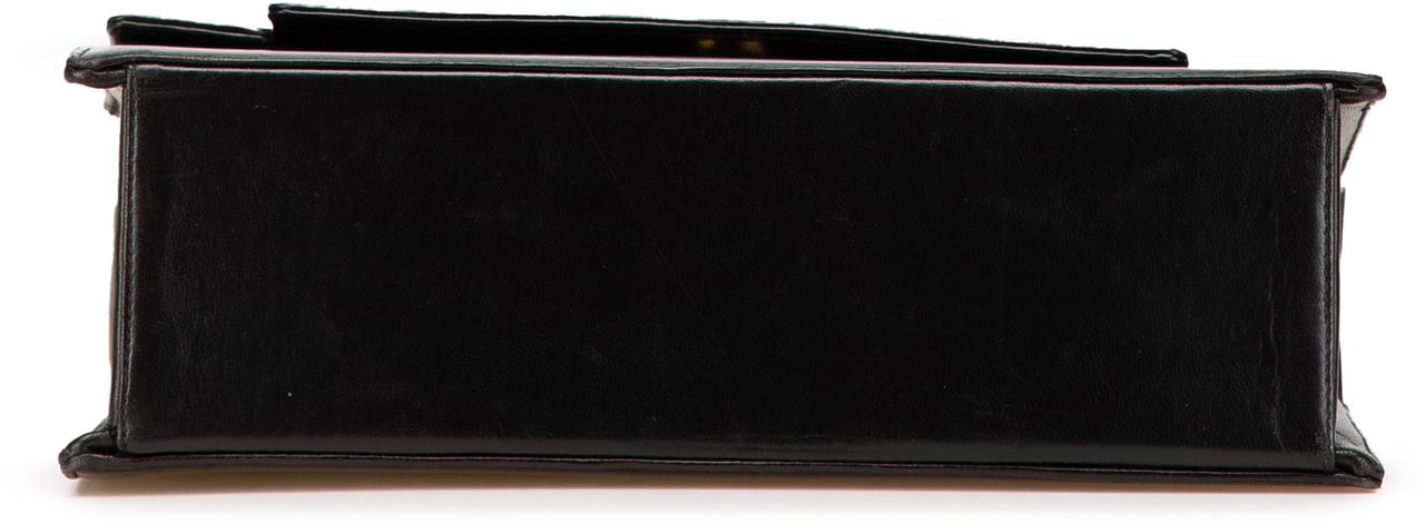 Chanel CC Patent Snake Chain Flap Zwart