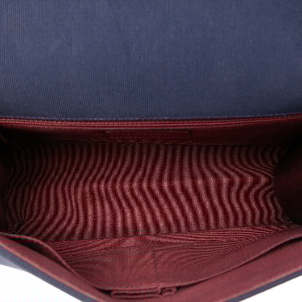 Chanel Medium Quilted Lambskin Ballerine Flap Blauw