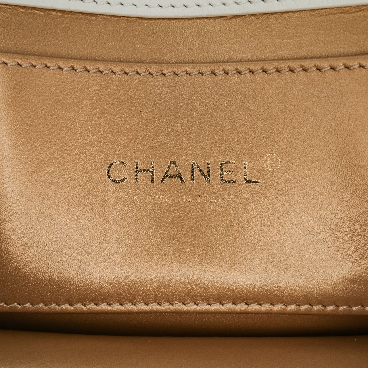 Chanel Small CC Quilted Calfskin Crystal Pearl Full Flap Wit