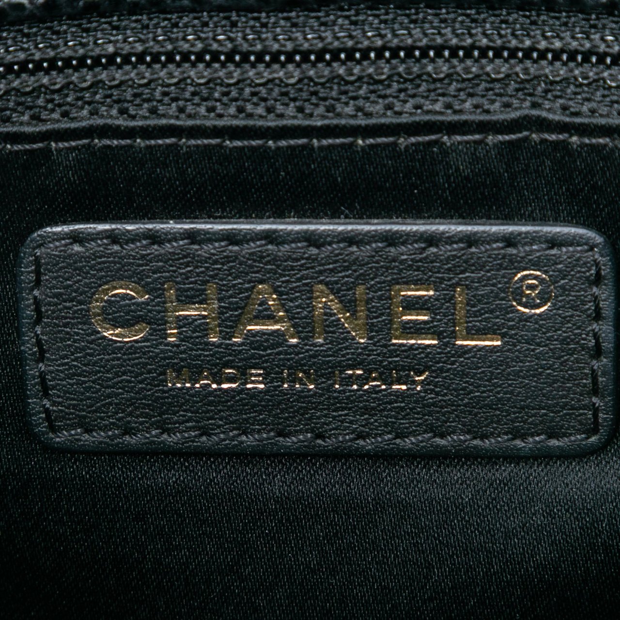 Chanel Caviar Grand Shopping Tote Zwart