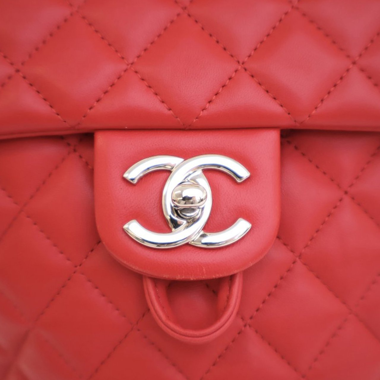 Chanel Small Lambskin Urban Spirit Backpack Rood