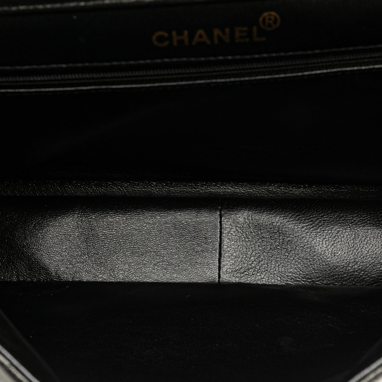 Chanel Jumbo Lambskin Double Sided Flap Zwart