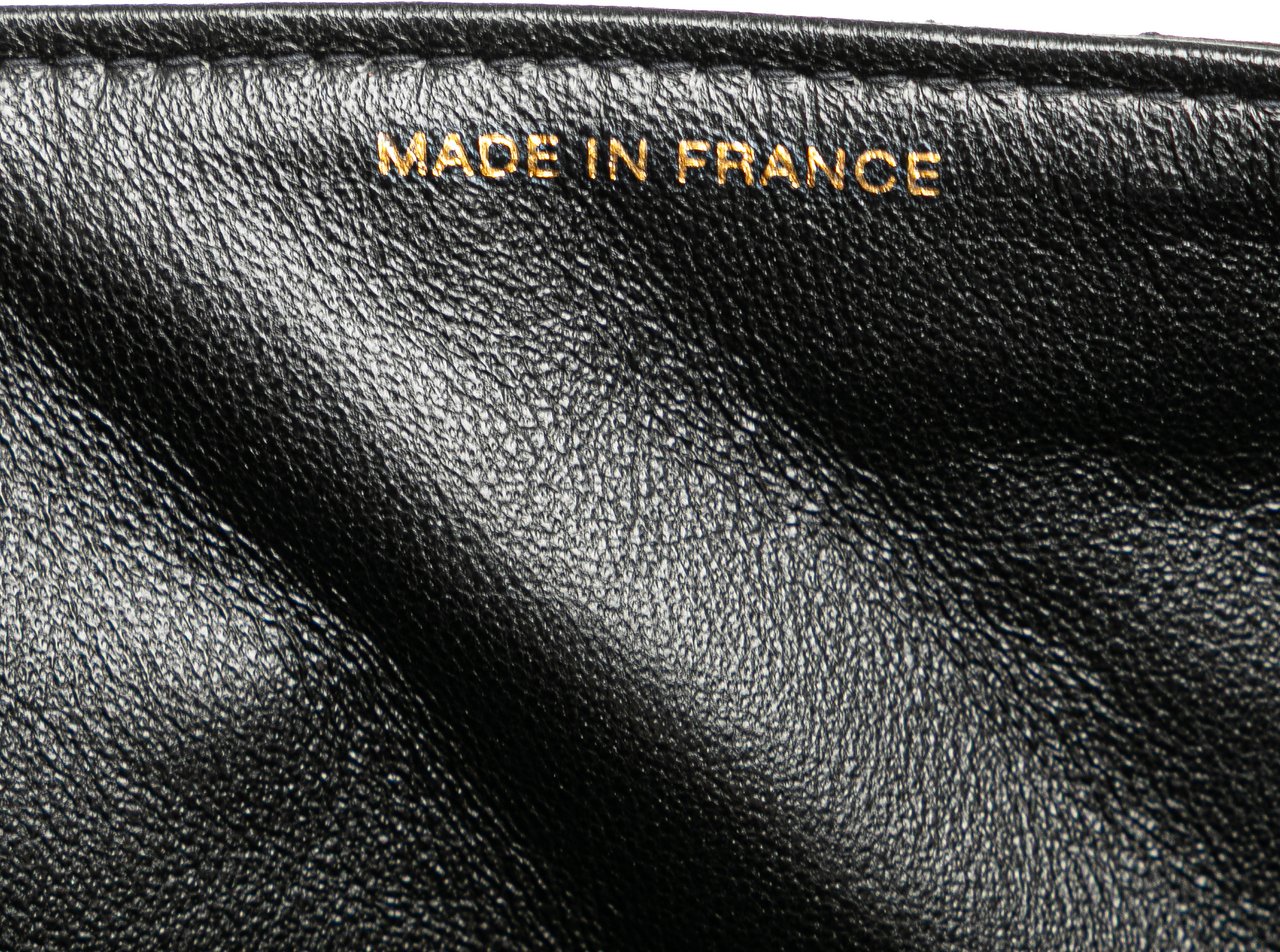 Chanel Jumbo Lambskin Double Sided Flap Zwart