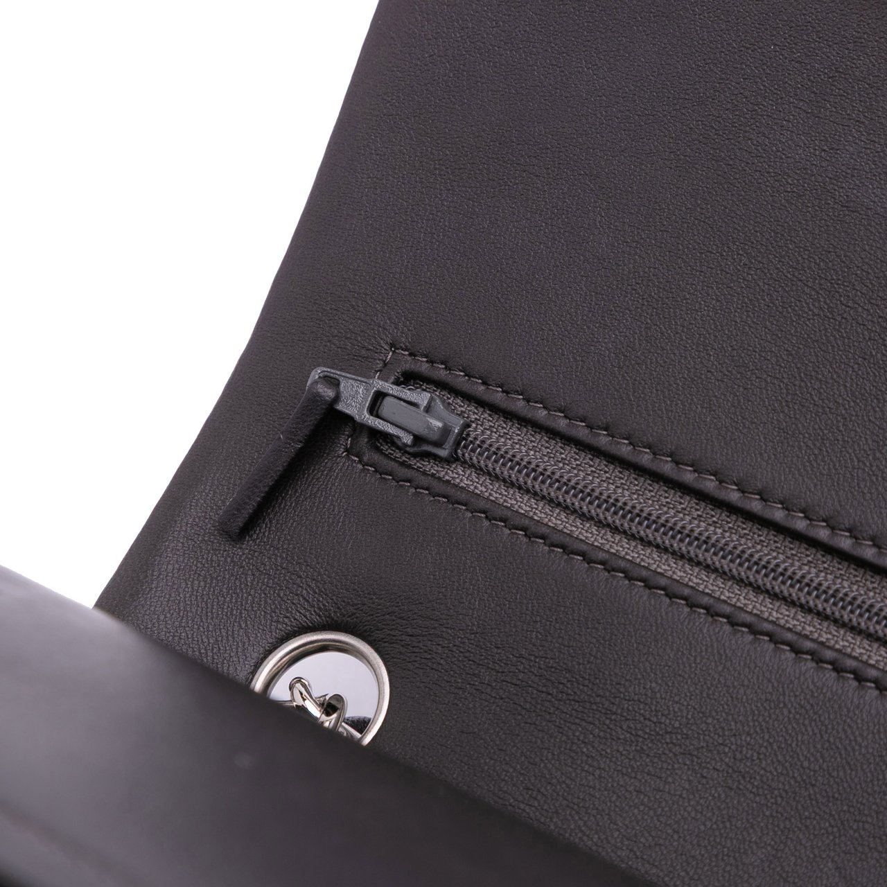 Chanel Jumbo Classic Lambskin Double Flap Grijs