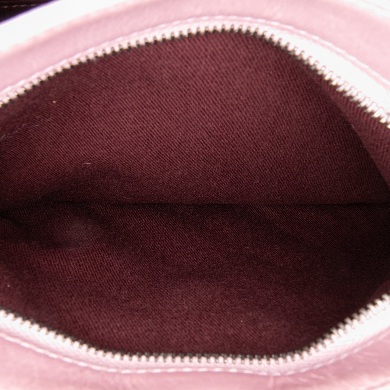 Chanel Quilted Glazed Calfskin Coco Pleats Clutch Roze