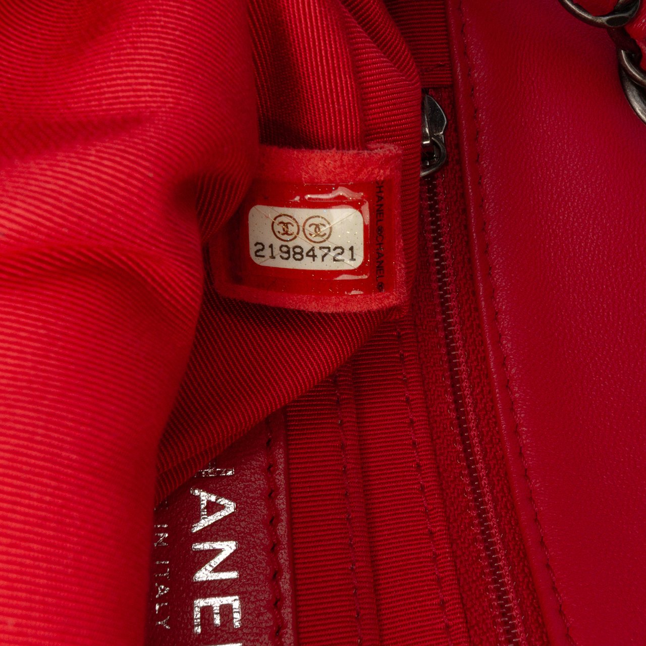 Chanel Paris Seoul Mini Crochet Lambskin Flap Rood