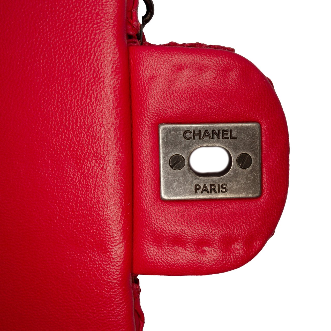 Chanel Paris Seoul Mini Crochet Lambskin Flap Rood