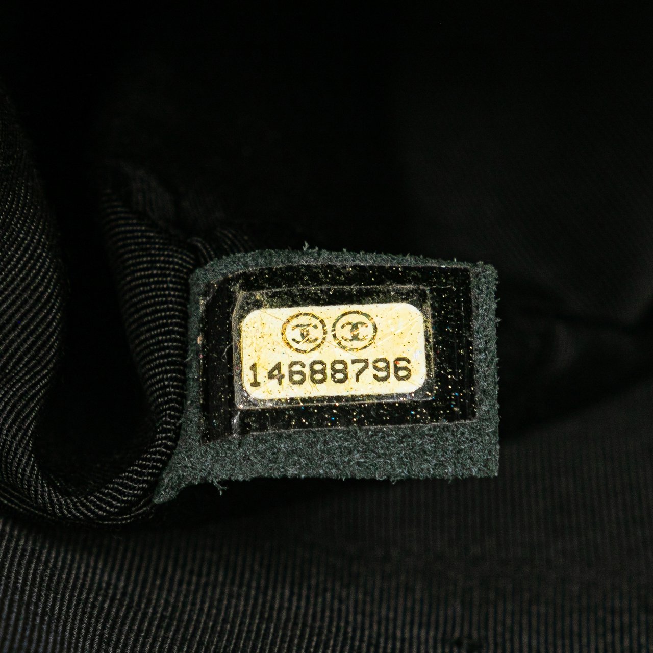 Chanel Jumbo Chevron Lambskin Leo Lion Flap Zwart