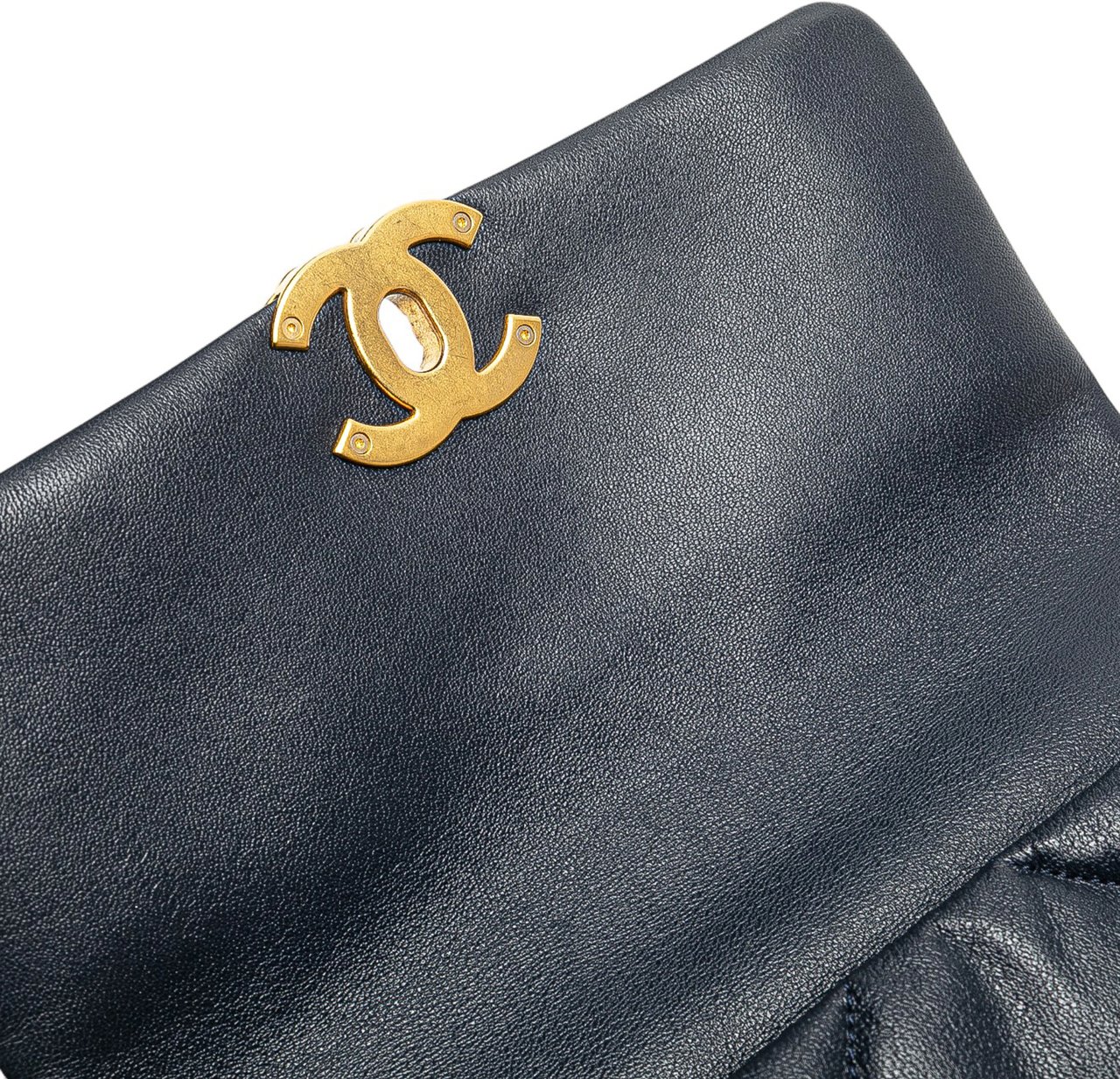 Chanel Medium Lambskin 19 Flap Blauw