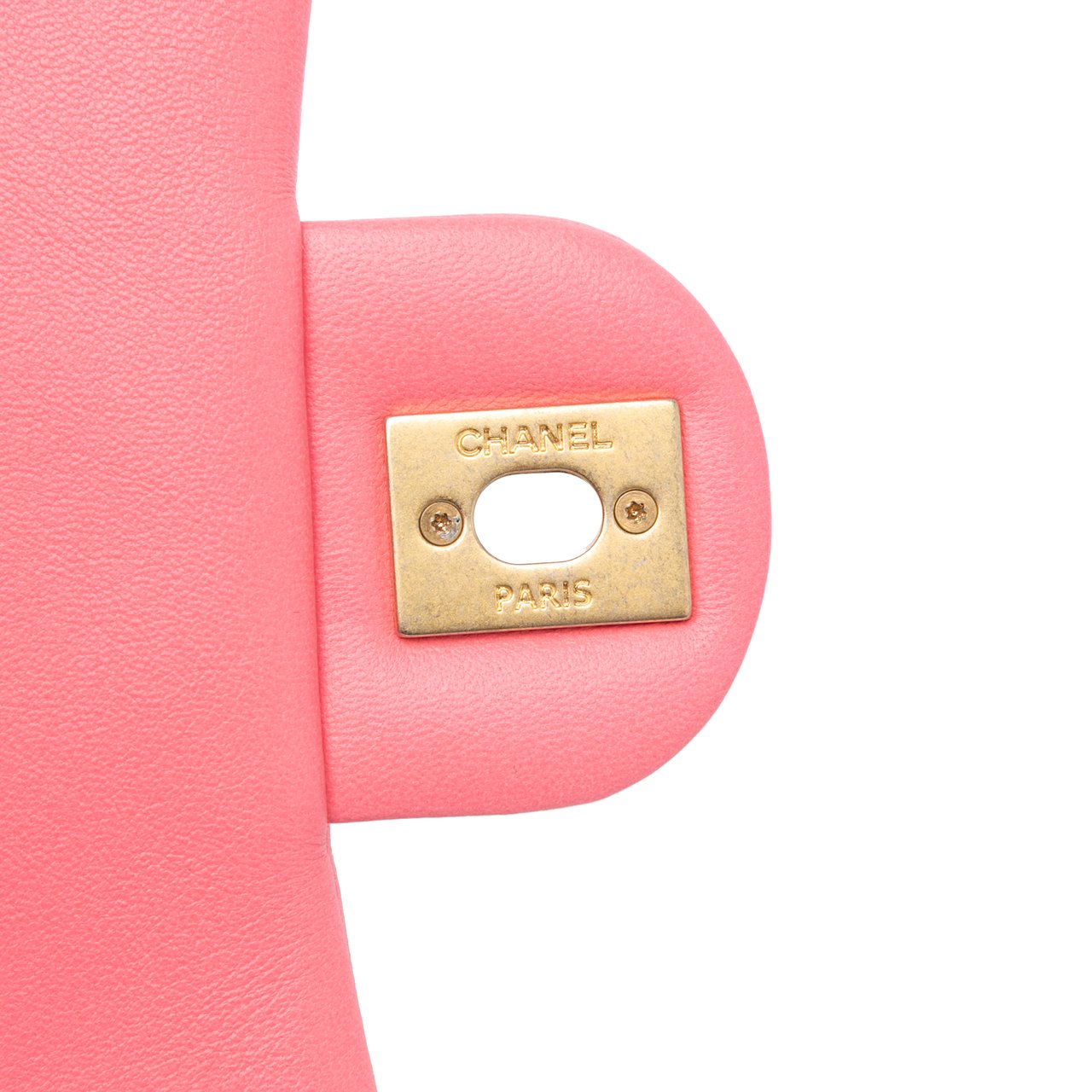 Chanel Mini Quilted Lambskin Funky Town Flap Roze