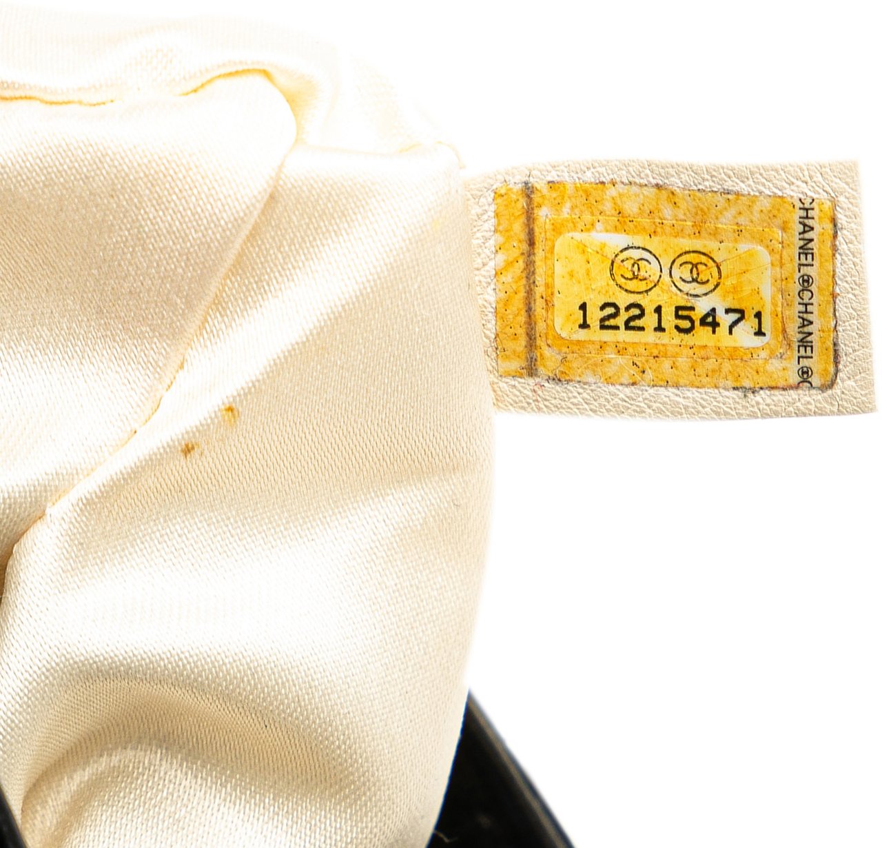Chanel Quilted Lambskin Reissue East West Flap Zwart