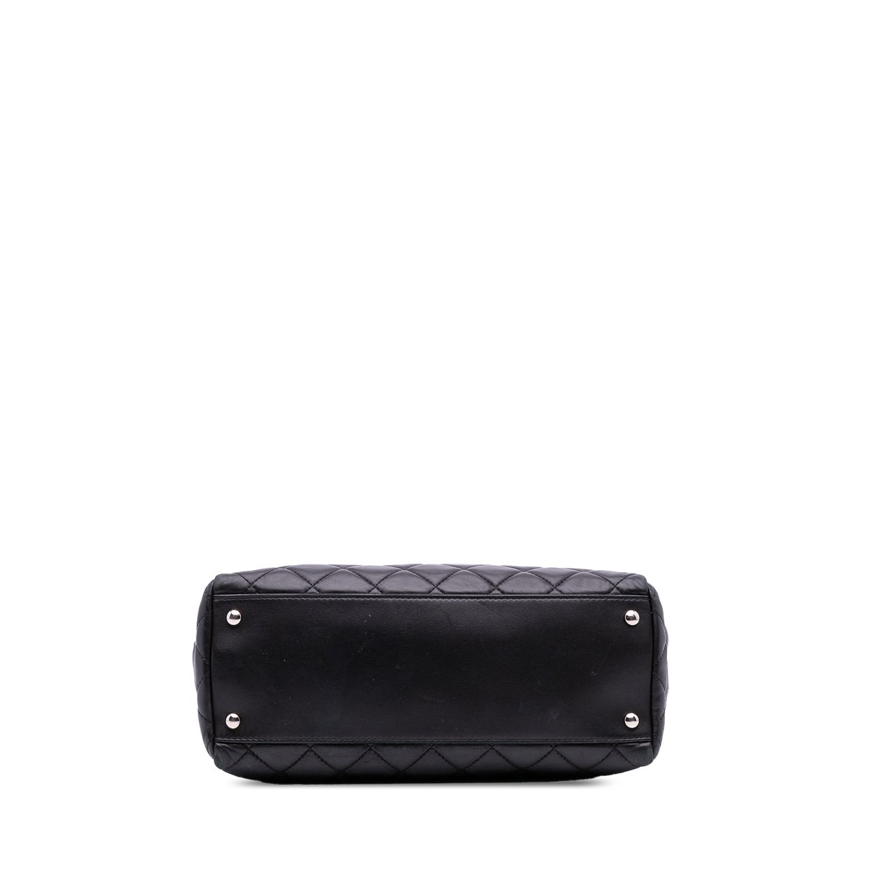 Chanel Quilted Lambskin 7 Tote Zwart
