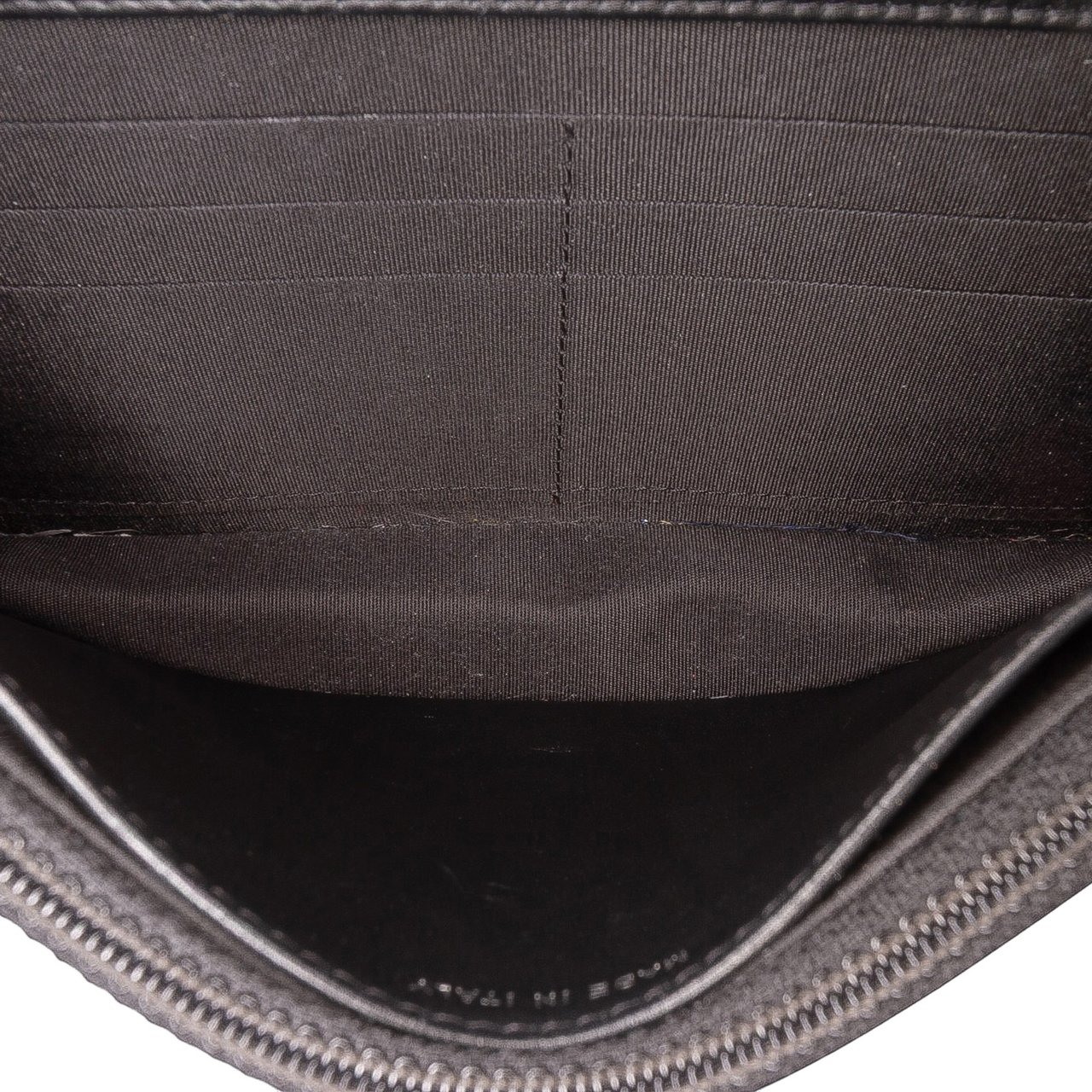 Chanel Calfskin Chain 20s Signe Wallet on Chain Zwart