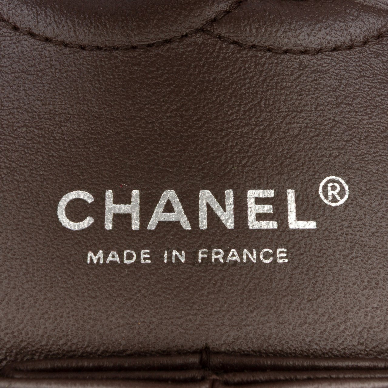 Chanel Medium Classic Patent Double Flap Bruin