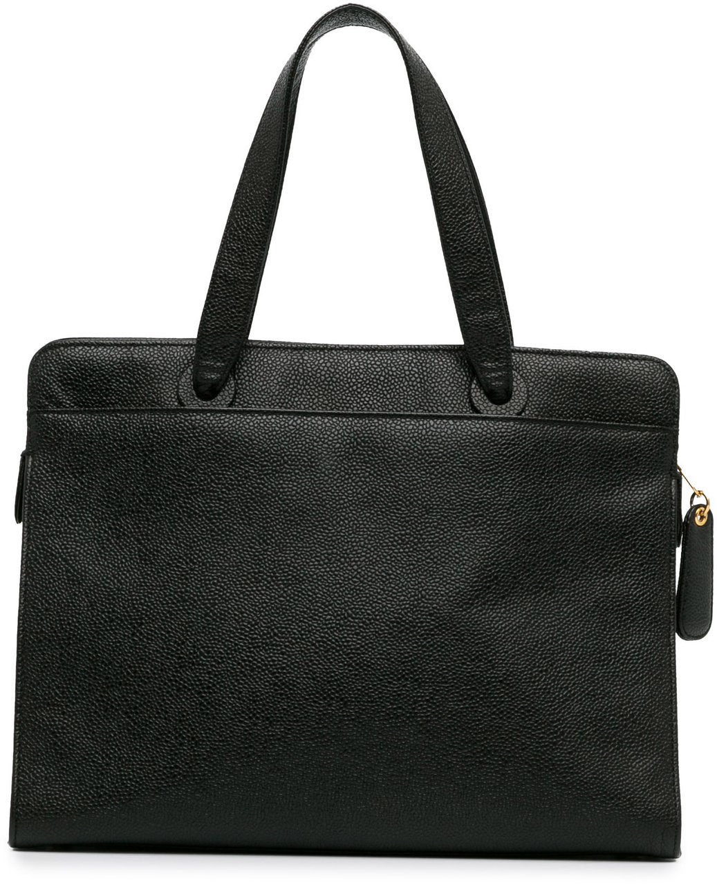 Chanel CC Caviar Leather Tote Zwart