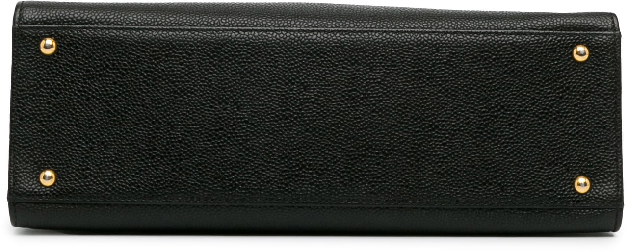 Chanel CC Caviar Leather Tote Zwart