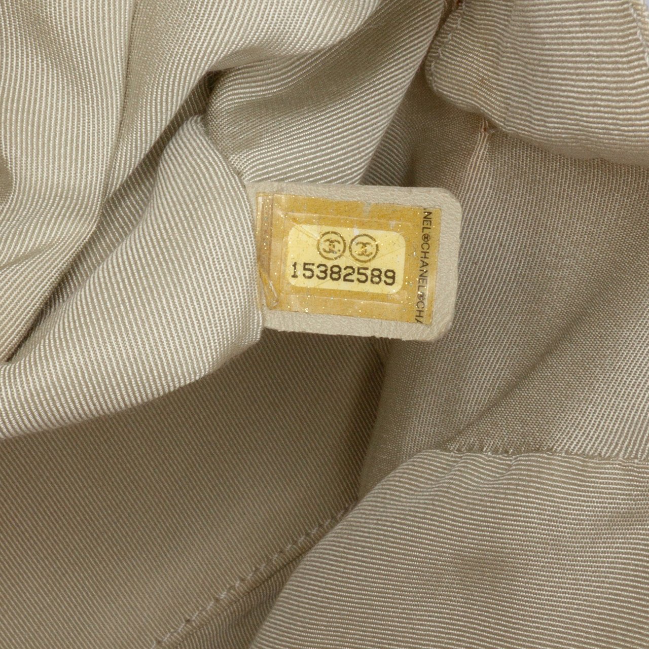 Chanel Quilted Washed Lambskin Chain Around Bowler Rood