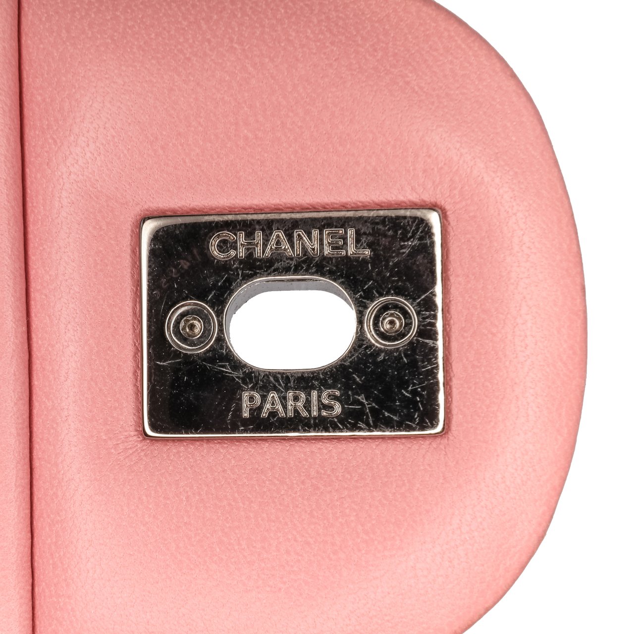 Chanel Medium Lambskin CC Crossing Flap Roze