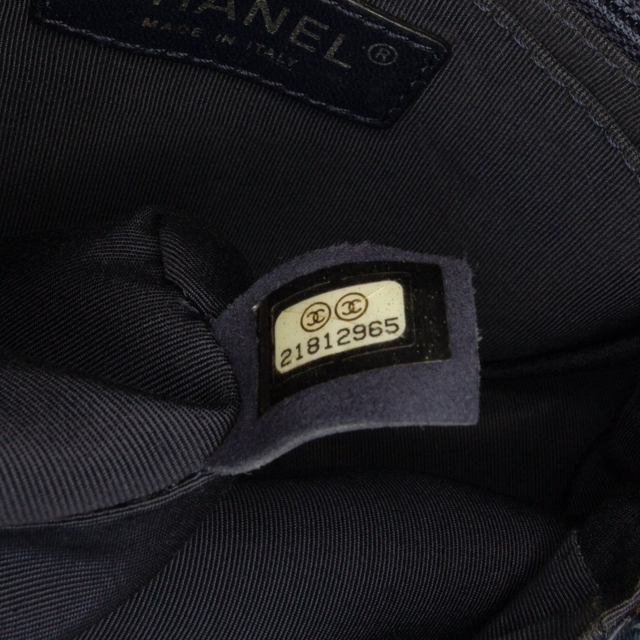 Chanel Paris Seoul Mini Crochet Lambskin Single Flap Blauw