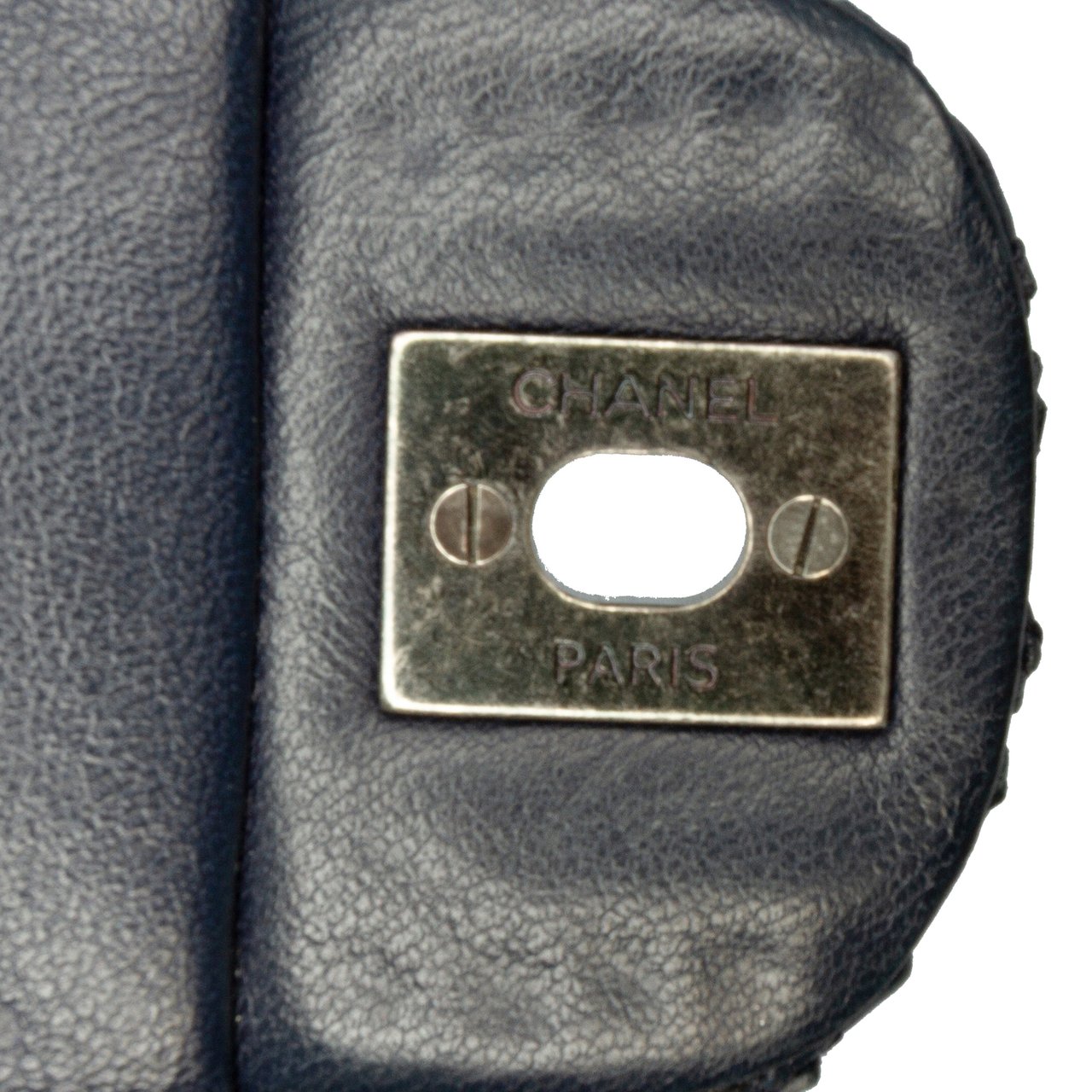 Chanel Paris Seoul Mini Crochet Lambskin Single Flap Blauw