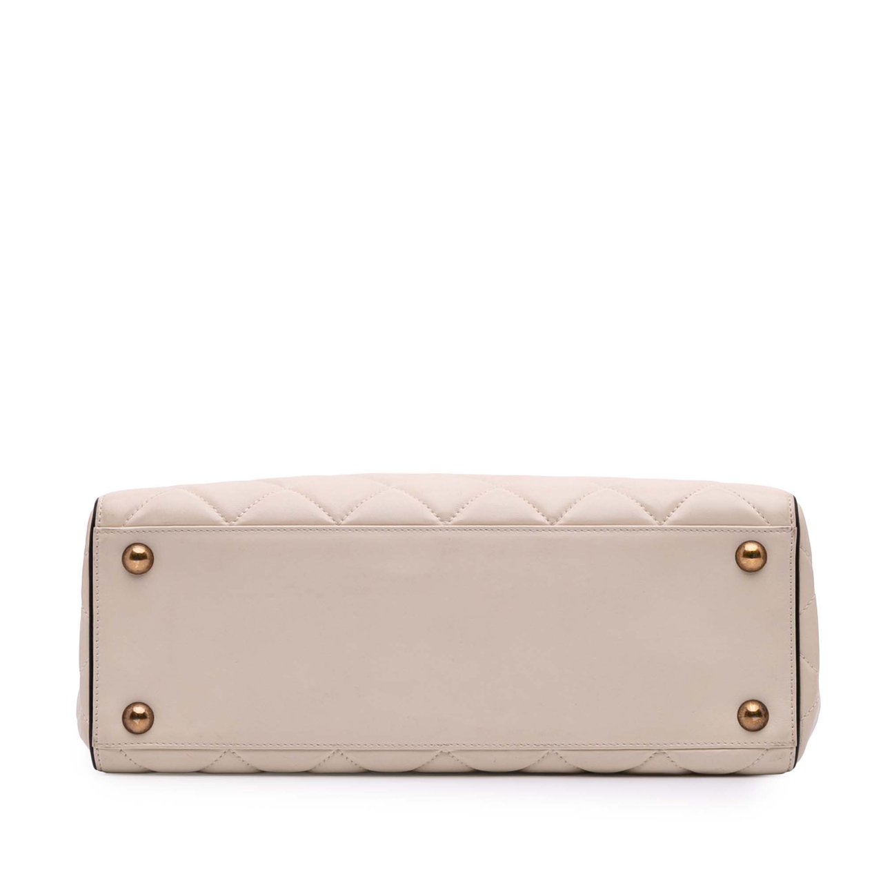 Chanel Quilted Calfskin Portobello Satchel Bruin