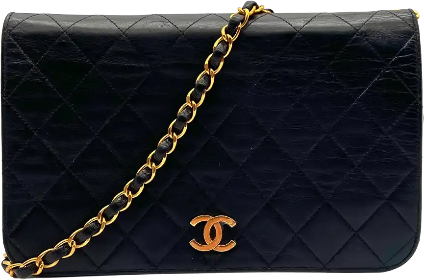 Chanel Chanel Timeless Wallet on Chain WOC Vintage lamb leather black / good Divers