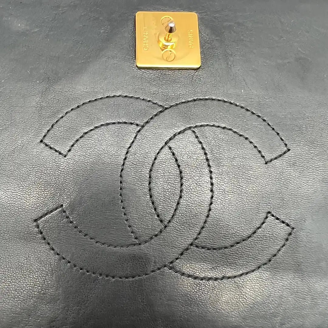 Chanel Chanel Timeless Wallet on Chain WOC Vintage lamb leather black / good Divers