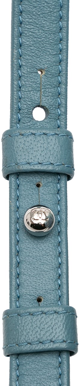 Chanel Mini Sequins and Lambskin Waterfall Backpack Blauw