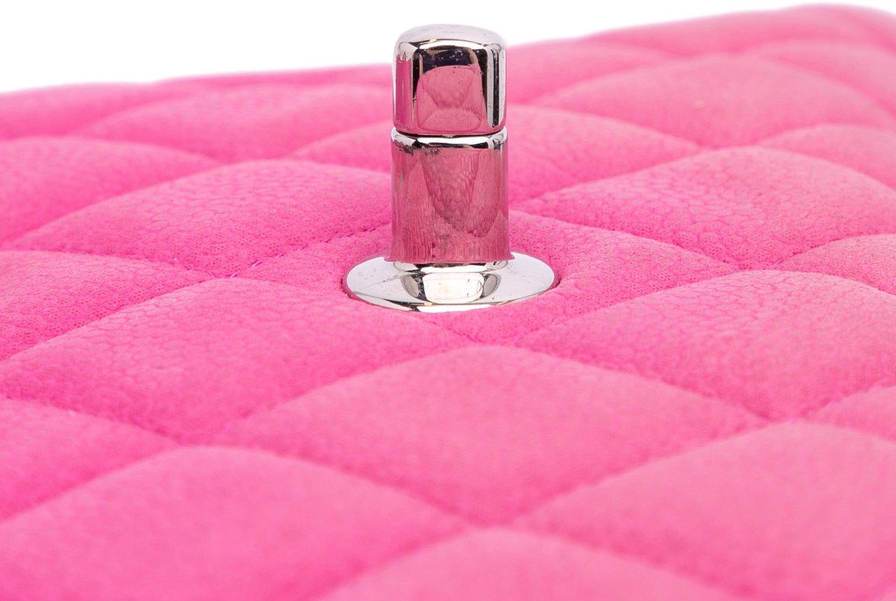 Chanel Jumbo Classic Caviar Double Flap Roze