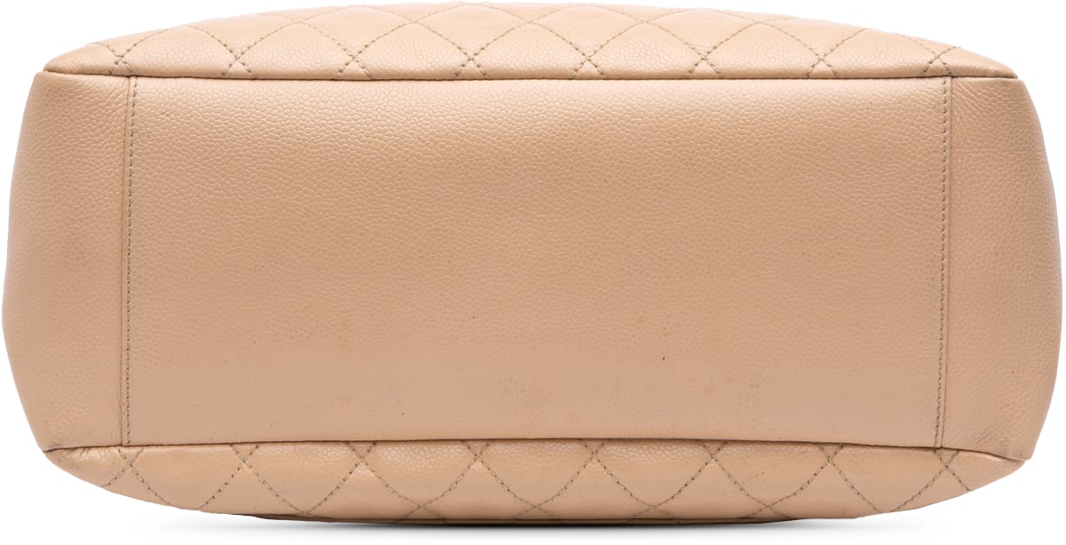 Chanel Caviar Grand Shopping Tote Bruin