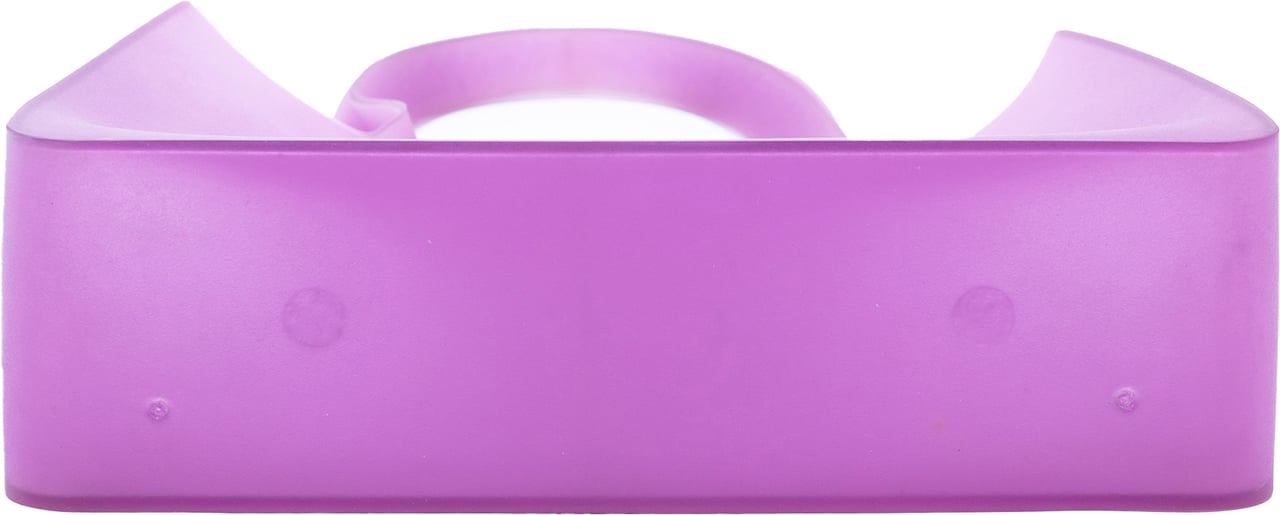 Chanel Small Rubber Logo Jelly Tote Paars