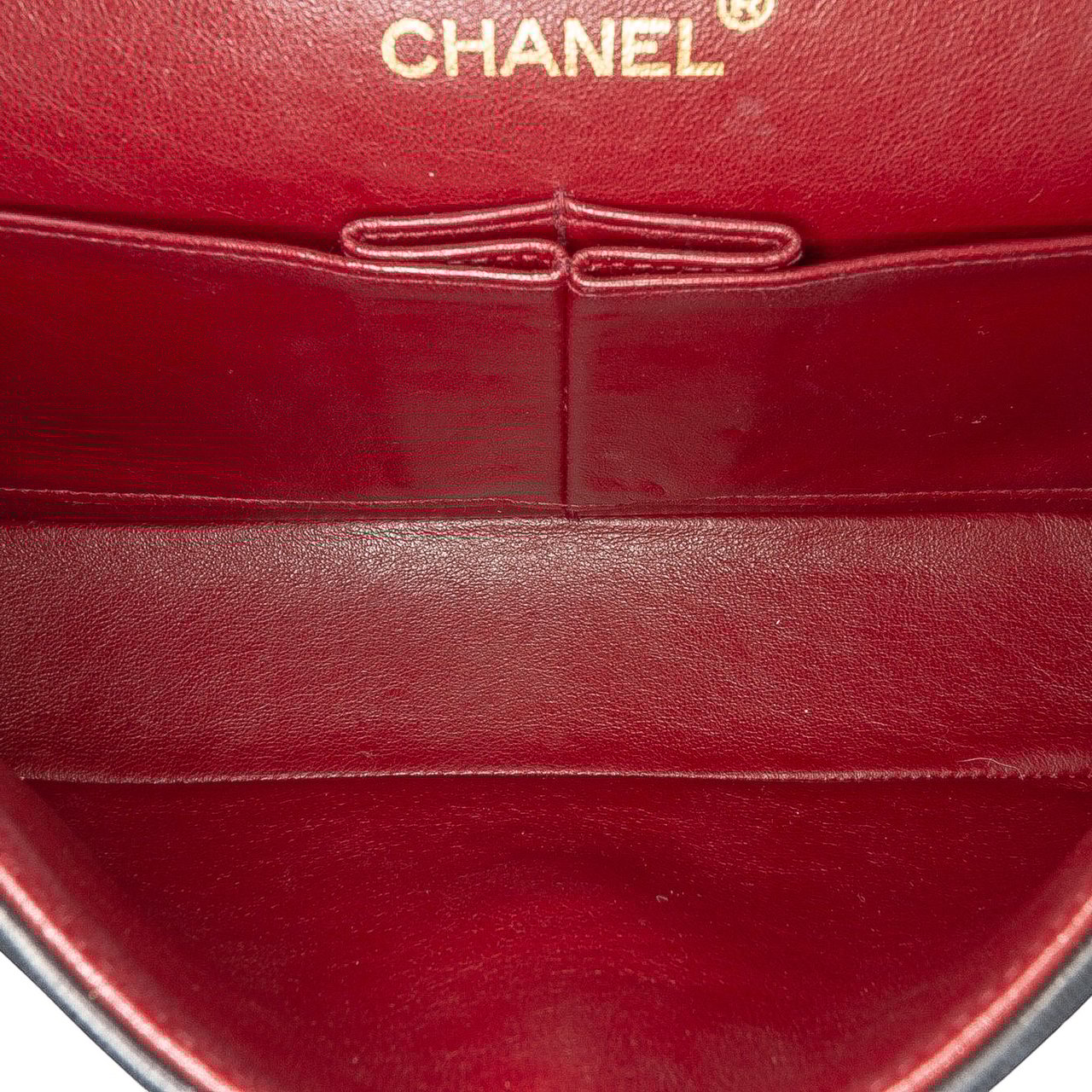 Chanel Small Classic Lambskin Double Flap Zwart