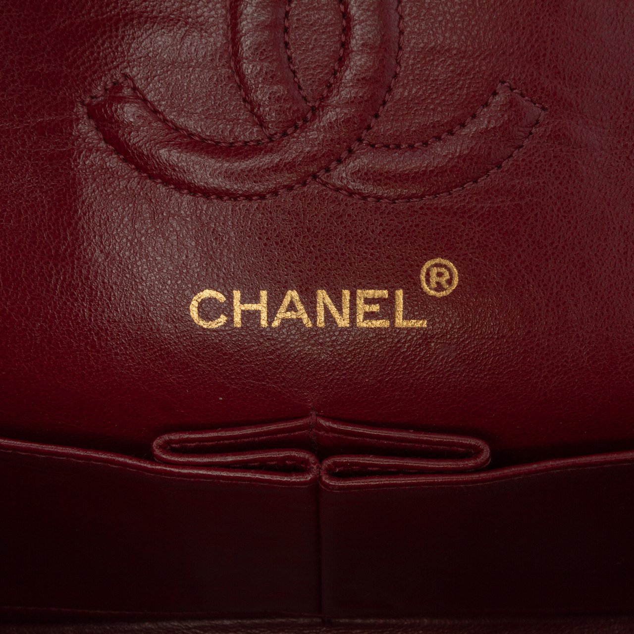 Chanel Small Classic Lambskin Double Flap Zwart